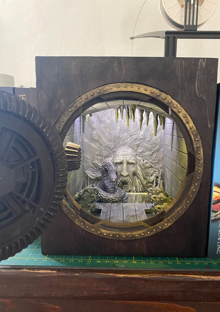 🎁New Year Sale 70% OFF🔥Chamber of Secrets Magic Book nook library decor