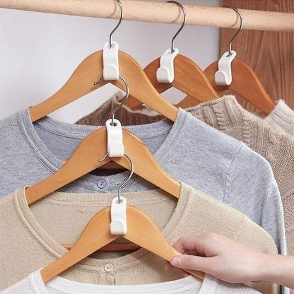 [🔥The 2026 The best closet helper]Space-Saving Clothes Hanger Connector Hooks