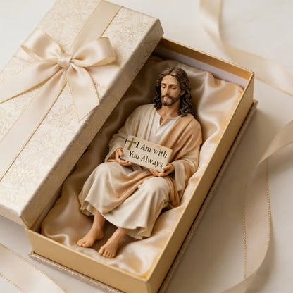 🎁New Year Sale 60% OFF🔥Handcrafted Jesus Figurine✝️Serene Desk Companion🙏