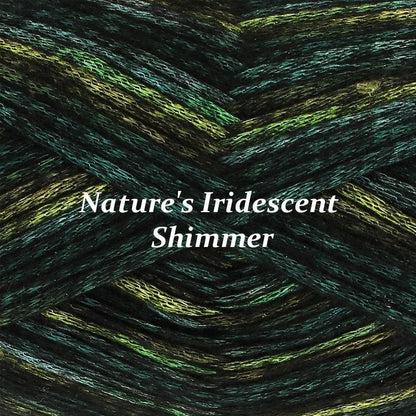 🔥LAST DAY 60% OFF - 🧶Aran Wool ‘Firefly’ Iridescent Shimmer Yarn: A Touch of Magic in Every Stitch💫
