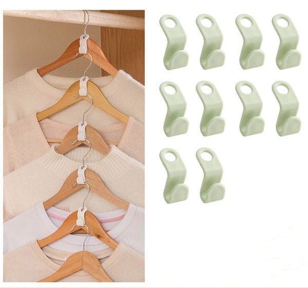 [🔥The 2026 The best closet helper]Space-Saving Clothes Hanger Connector Hooks