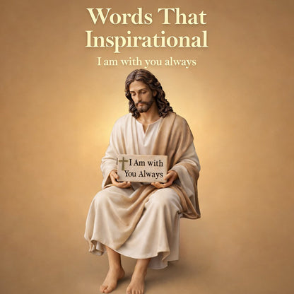 🎁New Year Sale 60% OFF🔥Handcrafted Jesus Figurine✝️Serene Desk Companion🙏