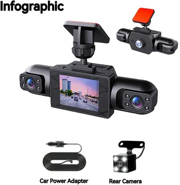🔥LAST DAY 70% OFF🏆Full View Car Dashcam System