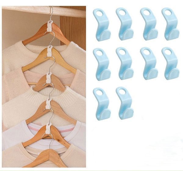[🔥The 2026 The best closet helper]Space-Saving Clothes Hanger Connector Hooks