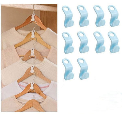 [🔥The 2026 The best closet helper]Space-Saving Clothes Hanger Connector Hooks