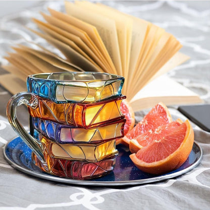 🔥NewYear Sale 70% OFF🏆Painted Book Mug