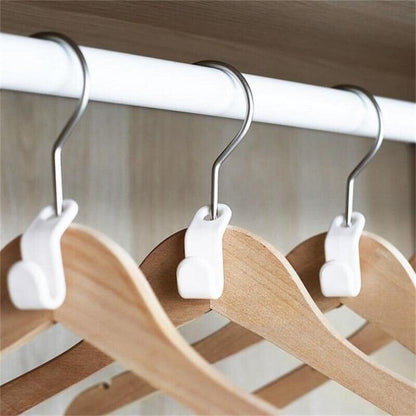 [🔥The 2026 The best closet helper]Space-Saving Clothes Hanger Connector Hooks
