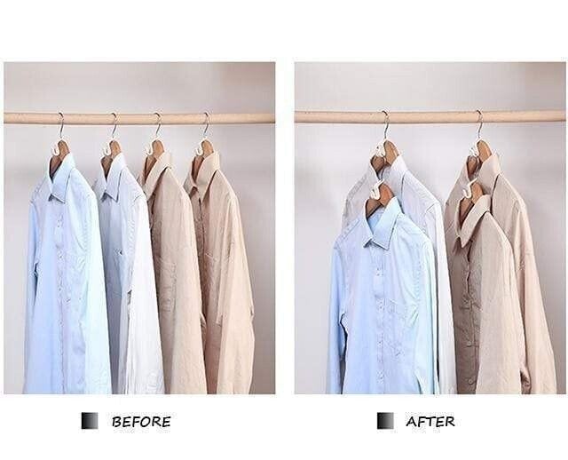 [🔥The 2026 The best closet helper]Space-Saving Clothes Hanger Connector Hooks