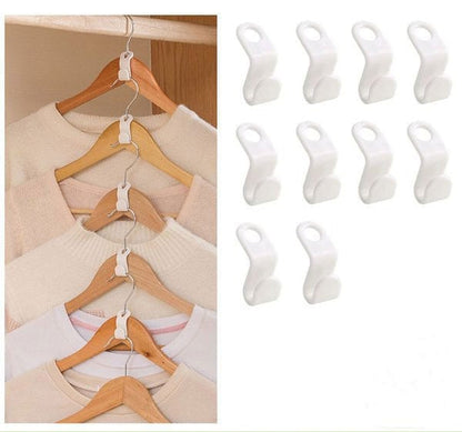 [🔥The 2026 The best closet helper]Space-Saving Clothes Hanger Connector Hooks