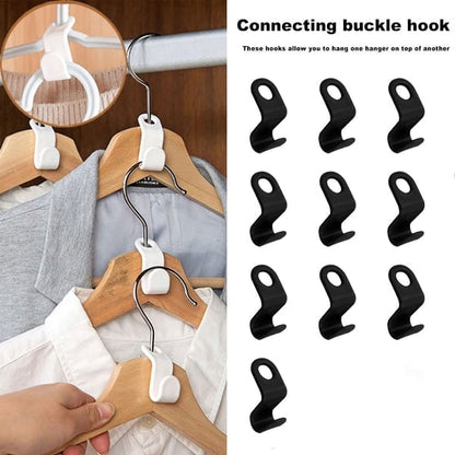 [🔥The 2026 The best closet helper]Space-Saving Clothes Hanger Connector Hooks